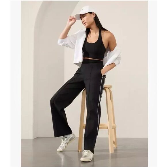 ATHLETA Venice Wide Leg Pants Black Size S / New No Tags - Picture 2 of 5